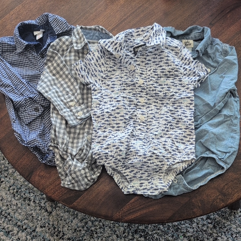 Baby Boy Bundle - Blue and Gray (12 - 24 Months)